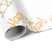 Festive New Year Gift Wrap for Celebrations & Part Cadeaupapier (Rol Hoek)