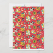 Festive Noël Chapeau Noël Invitation (Dos)