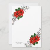 Festive Noël Cocktail Fête Invitation (Dos)