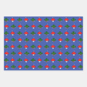 Festive paddenstoelen Papierblad met onmiddellijke Inpakpapier Vel (Voorkant 3)