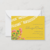 Festive Papel Picado Rehearsal Dinner Uitnodiging (Voorkant)