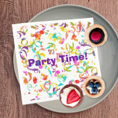 Festive Party Special Occasion Confetti Custom Servetten