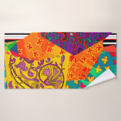 Festive patchwork in indian , turks , italiaans , badhanddoek (Badhanddoek)