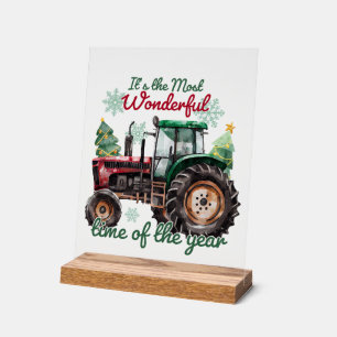 Festive Pays tracteur de Noël