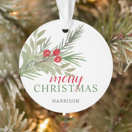 Festive Peace On Earth 3 Photo Collage (Arbre)