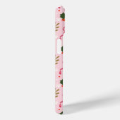 Festive Pink Bow Phone Case (Achterkant / Rechts)