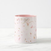 Festive Pink & Gold Pattern Mok (Midden)