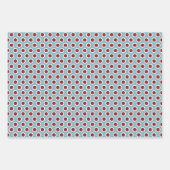 Festive Polka Dot Selection Kerstmis Inpakpapier Vel (Voorkant 3)