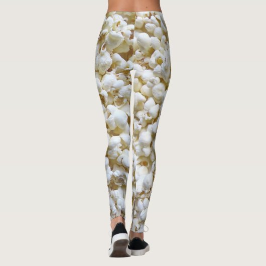 Festive Popcorn Decor on Leggings (Achterkant)