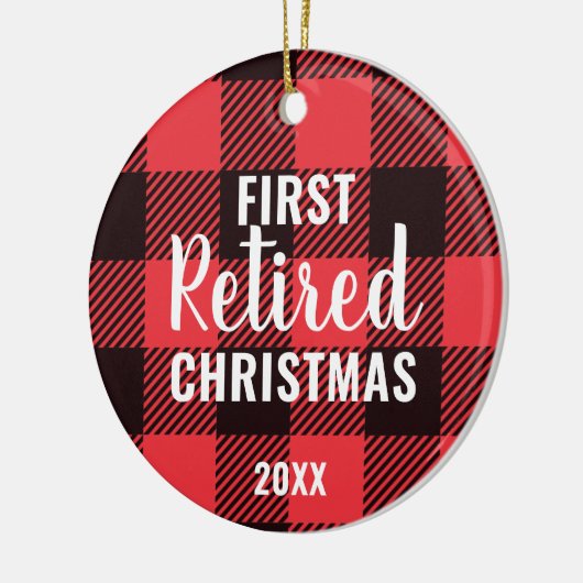 Festive Pset Persoonlijk Eerste Kerstmis in ruste Keramisch Ornament (Links)