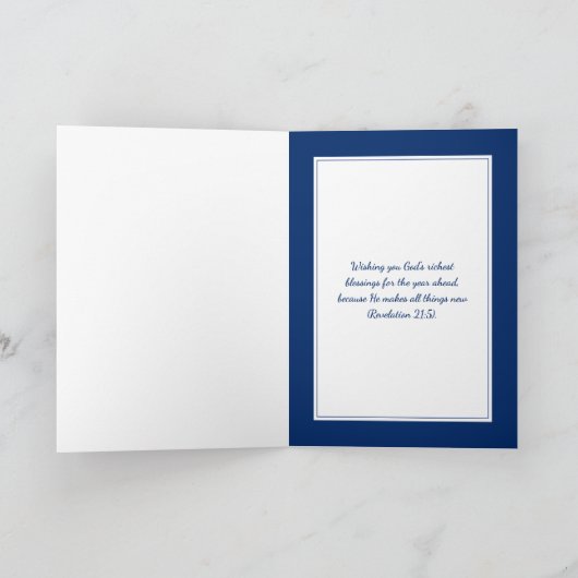 Festive Pudding with | AMERIKAANSE VLAG | Kerstmis Feestdagen Kaart (Binnen)