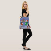 Festive Puffins All Over Print Bag Draagtas (Op model)