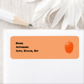 Festive Pumpkin-Adresetiketten Sjabloon Etiket (Insitu)