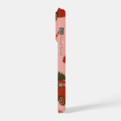 Festive Red Car Christmas Phone Case –Holiday xmas (Côté gauche)