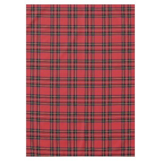 Festive Red Holiday Pset Tablecloth Tafelkleed (Voorkant)