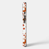 Festive Reindeer Christmas iPhone Case (Achterkant / Links)