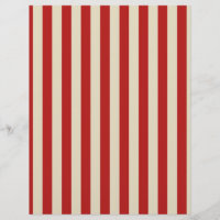 Festive Retro  Vertical PopCorn Stripes