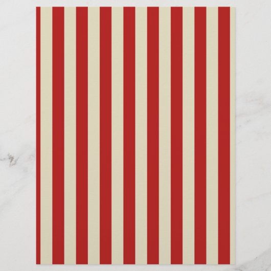 Festive Retro Vertical PopCorn Stripes (Voorkant)
