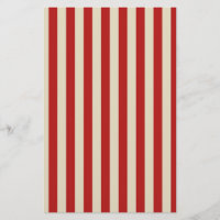 Festive Retro Vertical PopCorn Stripes