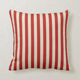 Festive Retro  Vertical PopCorn Stripes Kussen