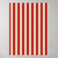 Festive Retro Vertical PopCorn Stripes