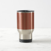Festive Retro  Vertical PopCorn Stripes Reisbeker (Center)