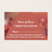 Festive Rose, Repas de Noël (Devant)