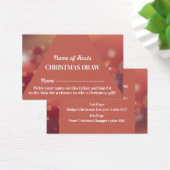 Festive Rose, Repas de Noël (Bureau)