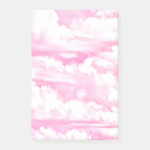 Festive roze wolken post-it® notes
