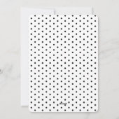 Festive Rustic Botanical Circle Fotokerstmis Feestdagenkaart (Achterkant)