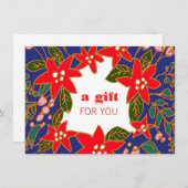 Festive Salon and Spa Holiday Cadeaubon (Voorkant / Achterkant)