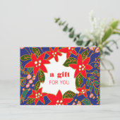 Festive Salon and Spa Holiday Cadeaubon (Staand voorkant)