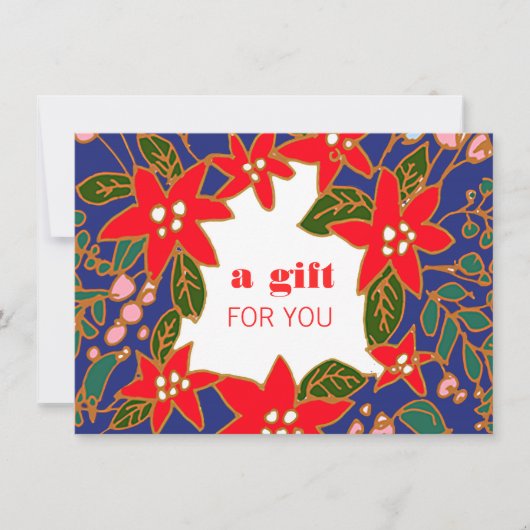 Festive Salon and Spa Holiday Cadeaubon (Voorkant)