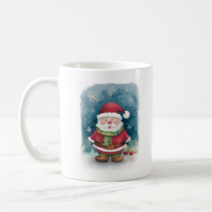 Festive Santa Claus Mug - Cadeau de Noël parfait!