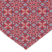 Festive Scandinavian Sweater Pattern Korte Tafelloper (Hoek)