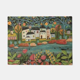 Festive Seascape Doormat Deurmat