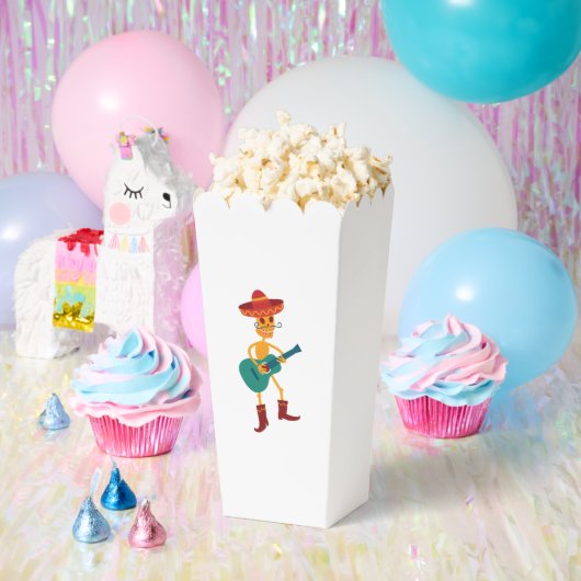 Festive Skeleton Guitar Player Bedankdoosjes (Feest)