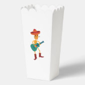 Festive Skeleton Guitar Player Bedankdoosjes (Voorkant)