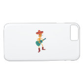 Festive Skeleton Guitar Player Case-Mate iPhone Case (Achterkant (Horizontaal))
