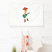 Festive Skeleton Guitar Player Spandoek (Insitu)