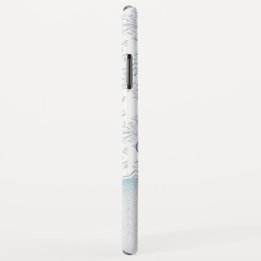 Festive-sneeuwman voor kerstmis Case-Mate iPhone case (Achterkant/rechts)