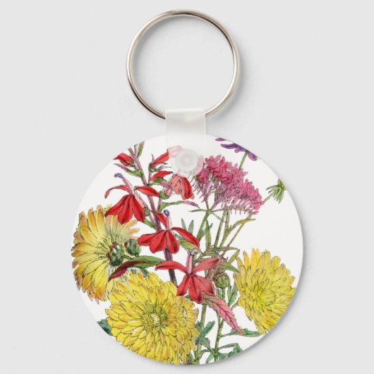 Festive Sring Floral Gifts Sleutelhanger (Voorkant)
