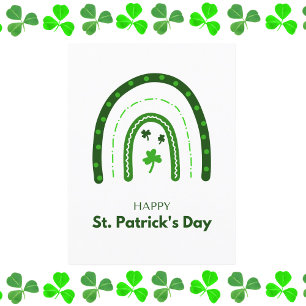 Festive St. Patrick's Day Briefkaart