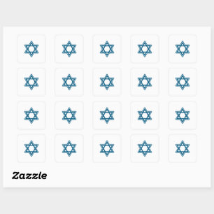 Festive Star van David Sticker