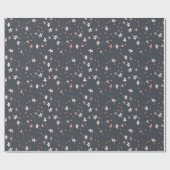 Festive Stars Wrapping Paper Cadeaupapier (Vlak)