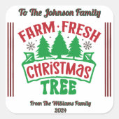 Festive Sticker for Holiday Gifts (Devant)