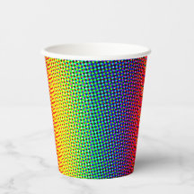 Festive Stippen Rainbow Cool Cheerful Fun Colorful