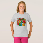 Festive Team Pre-K Christmas T-Shirt (Devant entier)