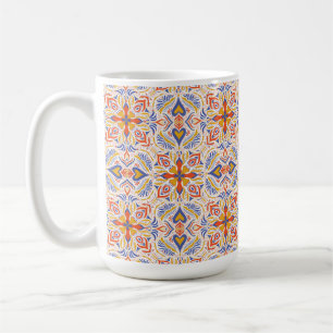 Festive Tile Patroon Koffiemok