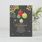 Festive Times Noël Invitations (Debout devant)